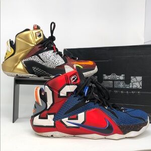 Nike Lebron XII 12 SE What The 802193-909 Men’s Sneakers - Size 8.5?